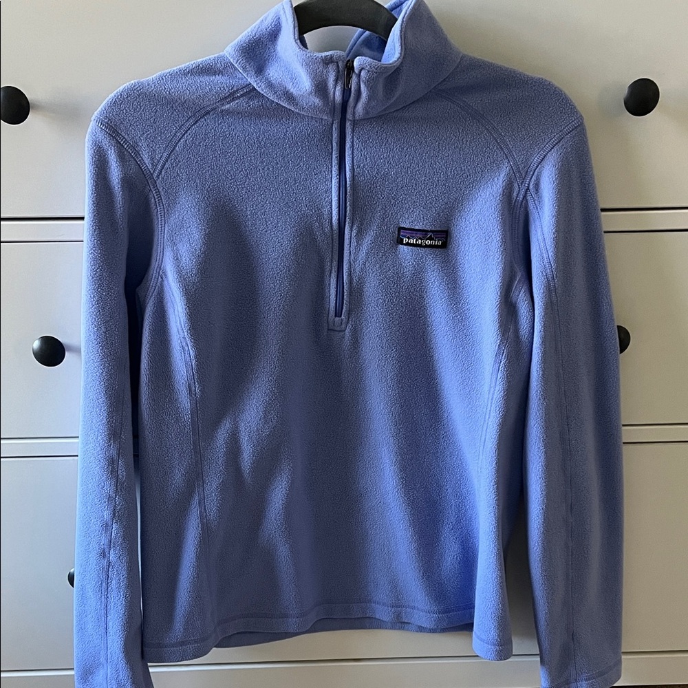 Patagonia Women’s 1/4 zip pull over fleece Medium